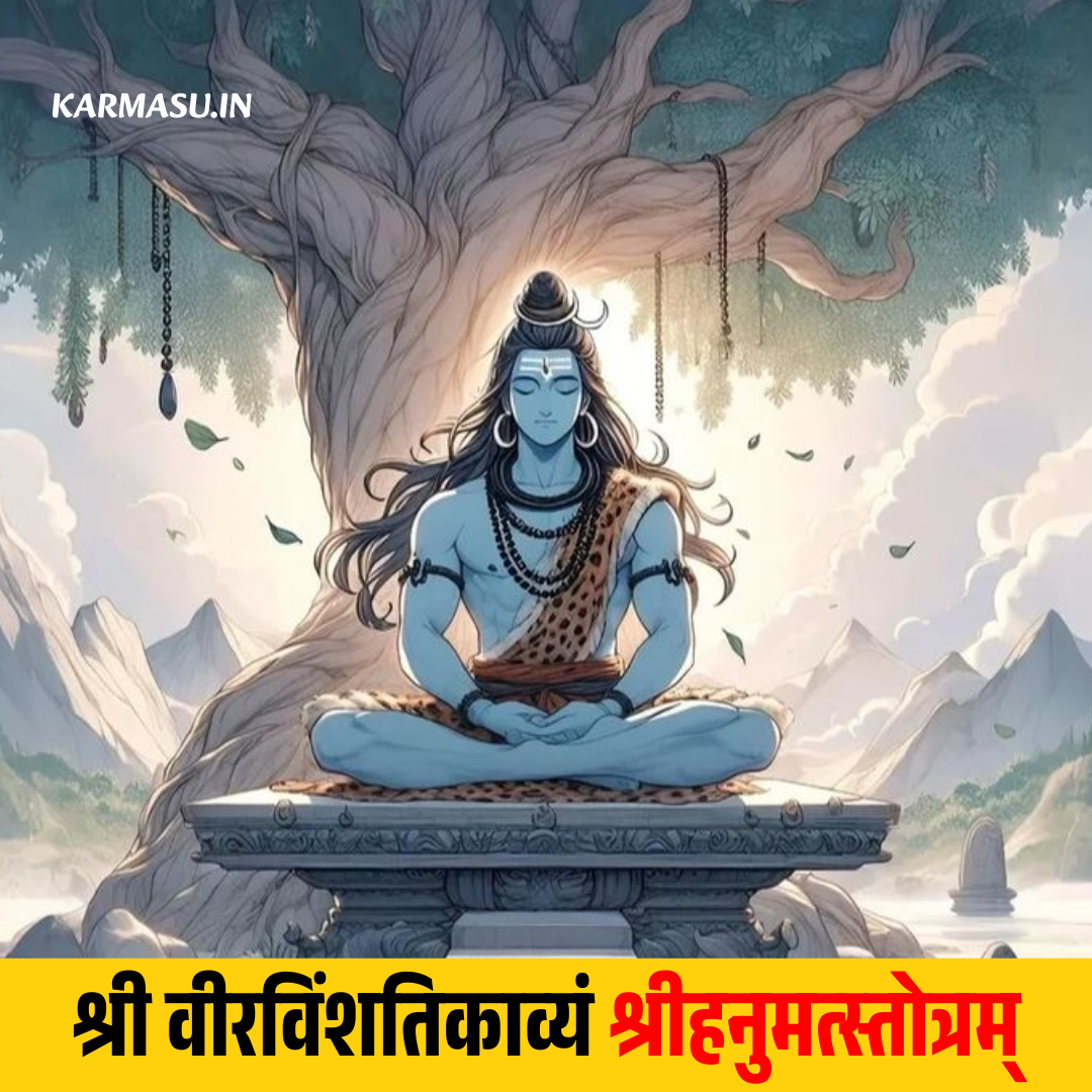 Veera Vimsati-Kavyam Hanuman Stotram: श्री वीरविंशतिकाव्यं श्रीहनुमत्स्तोत्रम्