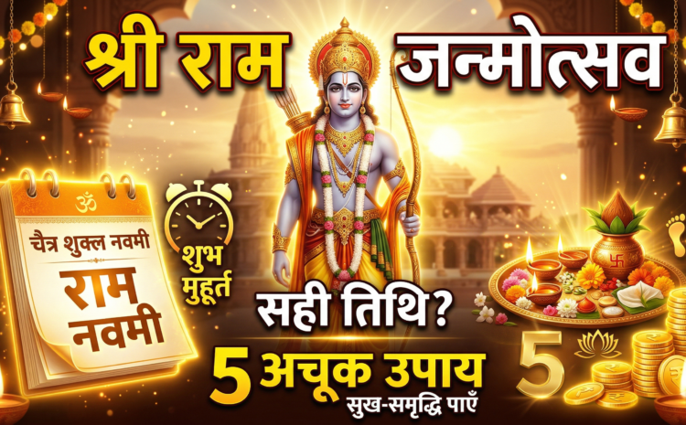  Do this on Ram Navami: मर्यादा पुरुषोत्तम श्री राम का पावन जन्मोत्सव: तिथि, शुभ मुहूर्त और 5 अचूक उपाय जो भर देंगे आपके जीवन में असीम सुख-समृद्धि….