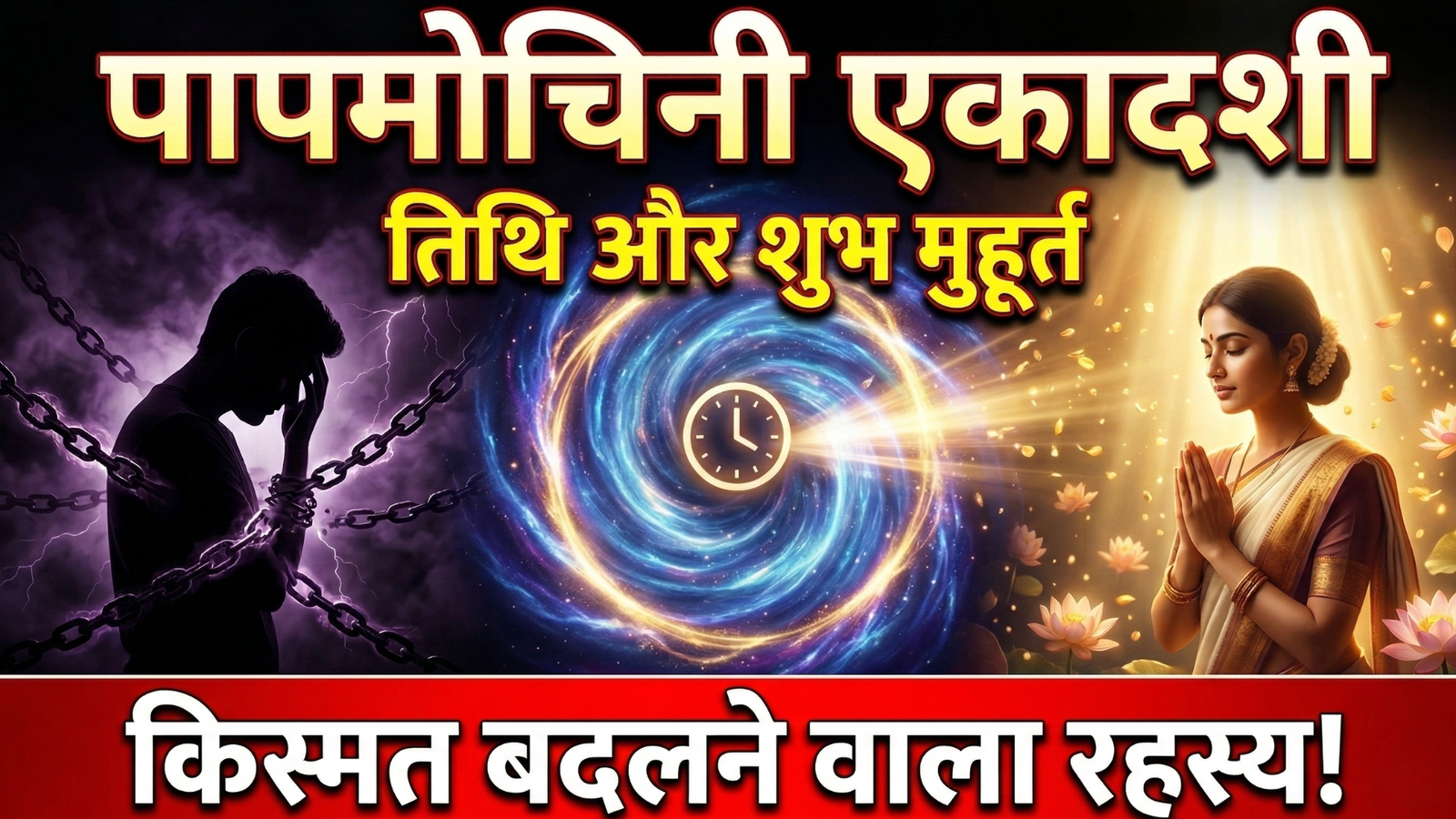 Papmochni Ekadashi 2026: पापमोचिनी एकादशी तिथि का शुभ मुहूर्त ब्रह्मांड का सबसे खौफनाक और किस्मत पलटने वाला रहस्य…
