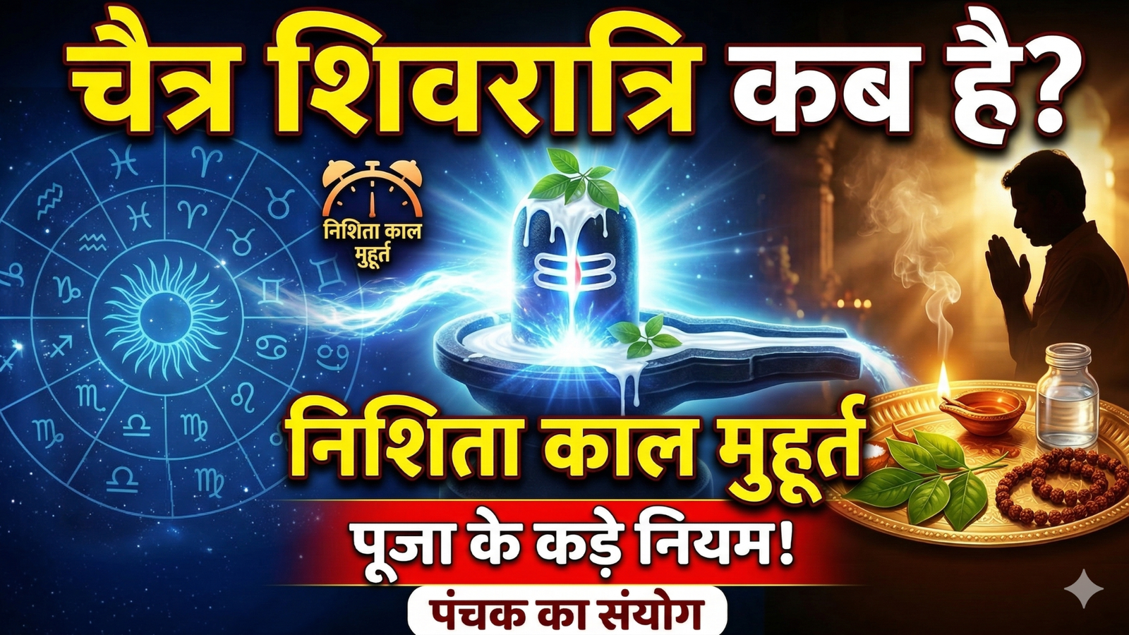 Masik Shivratri 2026 Date And Time: चैत्र मास में कब है शिवरात्रि ? पंचक के संयोग में जानें सटीक डेट, निशिता काल मुहूर्त और पूजा के कड़े नियम !