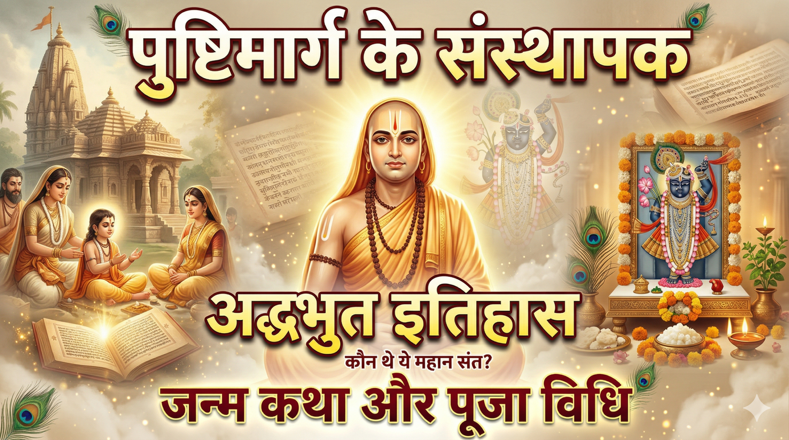 Vallabhacharya Jayanti 2026 Date And Time: पुष्टिमार्ग के संस्थापक का अद्भुत इतिहास, जन्म कथा और पूजा विधि….