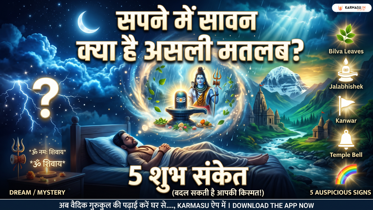 Sawan Month Auspicious Dreams : सपने में सावन का असली मतलब और 5 सबसे शुभ संकेत जो बदल देंगे आपकी किस्मत….