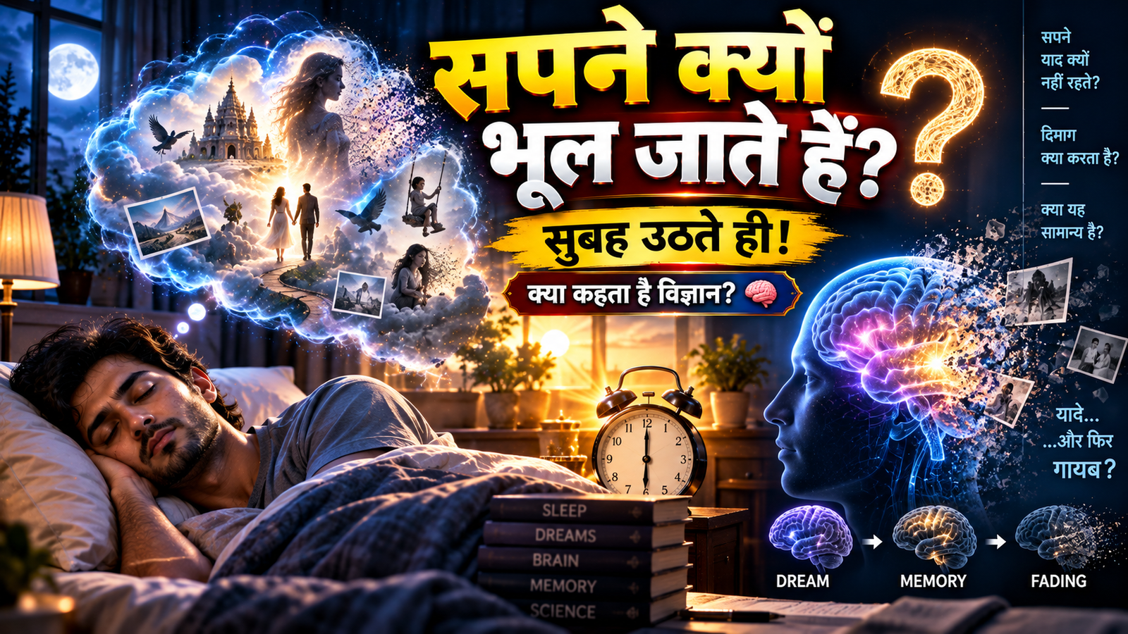 Why Dont We Remember Dreams: सुबह उठते ही क्यों भूल जाते हैं सपने? जानिए इसके पीछे का पूरा….