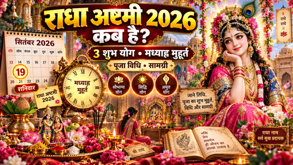 Radha Ashtami 2026