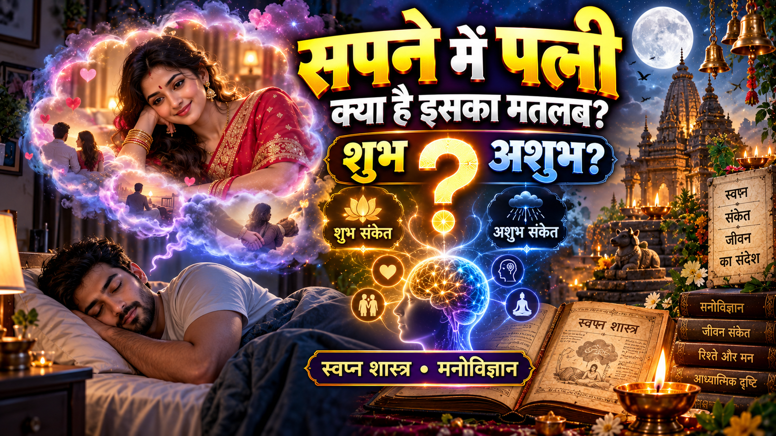 Sapne Mein Wife Ko Dekhna: सपने में पत्नी देखने का क्या मतलब ,जानिए स्वप्न शास्त्र और मनोविज्ञान के अनुसार इसके शुभ और अशुभ संकेत….
